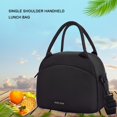 thumbnail image 2 of Unisex Laptop Bag Multi-Pockets Solid Color Large Capacity Women Men Outdoor Bag, 2 of 7