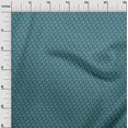 thumbnail image 2 of oneOone Cotton Flex Fabric Leaves & Floral Block Print Fabric BTY 40 Inch Wide, 2 of 5