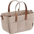 thumbnail image 2 of Sac de Rangement Pliable, Sac de Rangement en Feutre Pliable Durable et Léger, Portable, Léger, Multifonction, Compartiments Interchangeables pour Voiture, Voyage, Intérieur, 2 of 7
