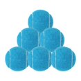 thumbnail image 3 of Almencla 6Pcs Tennis Balls Practicing Workout Wear Resistant for Games Outdoor Indoor Blue, 3 of 8
