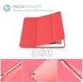 thumbnail image 3 of DuraSafe Case for iPad Mini 4 - 7.9 inch 2015 [ A1538 A1550 ] Tri Fold Smart Cover with Translucent Back, Auto Sleep/Wake - Red, 3 of 12