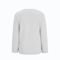 thumbnail image 5 of Trendy Fuzzy Sweaters for Women Button Down Open Front Cardigan Loose Outerwear Cardigan with Pockets, 5 of 5
