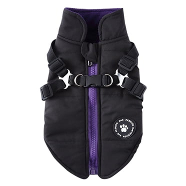 TIMIFIS Dog Clothes Pet warm jacket Puppy vest Puppy winter 2 in 1 clothing cold jacket Dog Apparel & Accessories - Fall