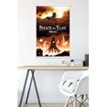 thumbnail image 2 of Attack on Titan - Fire Wall Poster, 22.375" x 34", 2 of 5