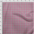 thumbnail image 4 of oneOone Cotton Cambric Pink Fabric Check Sewing Craft Projects Fabric Prints By Yard 56 Inch Wide, 4 of 4