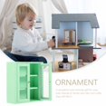 thumbnail image 3 of Wooden Miniature Cabinet Model Tiny House Ornament Mini House Decoration, 3 of 9