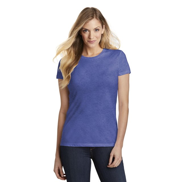 District Women's Short Sleeve Fitted Perfect Tri T-Shirt
