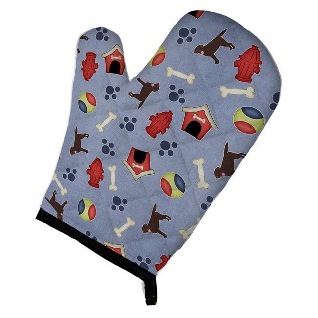 Carolines Treasures BB4103OVMT Dog House Collection Gant Four Chocolat Labrador Retriever