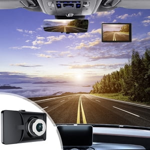 Suncoda Enregistreur de conduite, Dash Cam 1080P Caméra Dash pour les voitures 3 Affichage de pouce Dashcam 120 Degrees Wide Angle Camera Recorder Night Vision