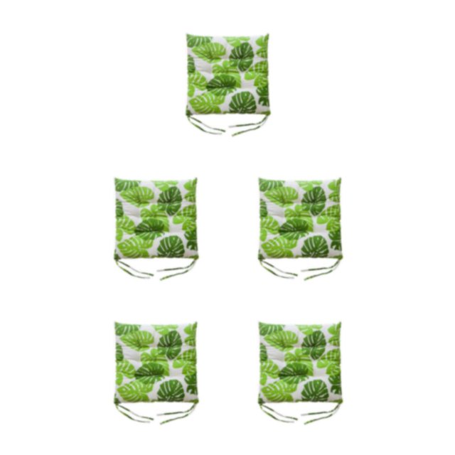 Wweixi Cushion Pad For Square Chair - Soft And Comfortable Wide Range Of Uses Square Chair Cushion Turtle backed Bamboo 5Set