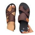 thumbnail image 3 of MIASHUI Womens Flip Flops Comfortable Summer Beach Walking Sandals,Brown,7, 3 of 9
