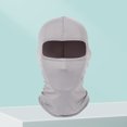 thumbnail image 3 of CSChome Cycling Face Guard Solid Color Balaclava Ski Face Guard Outdoor Fishing Riding Cooling Neck Gaiter Full Head Windproof Sunscreen Headgear, 3 of 6