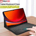 thumbnail image 2 of Keyboard Case for Samsung Galaxy Tab S9 Ultra FE Plus Case Bluetooth Wireless Tablet Keyboard for Tab S7 FE S8 S6 Lite A8 Cover English Black S8 Plus 12.4 inch, 2 of 6