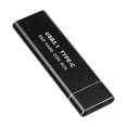 thumbnail image 1 of Labymos M.2 NVMe/ Dual Protocol Mobile Hard Disk Case USB3.1 Type-C External SSD Enclosure Aluminum Alloy Shell(1 Cable+1 Adapter), 1 of 5
