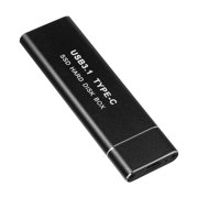 Riwcyla M.2 NVMe/ Dual Protocol Mobile Hard Disk Case USB3.1 Type,C External SSD Enclosure Aluminum Alloy Shell(2 Cables) , perfect for daily use, outdoor activities, travel & casual occasions