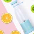 thumbnail image 4 of EGNMCR Electric Juicer Travel Hiking Cup Picnic Portable 420ml Home Juices Juicer Cup With Lids For Lemons portable juicer, 4 of 8