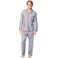 thumbnail image 1 of Hanes Pyjamas Tissés pour Hommes, 5TG, Rayures Marron/blanc, 1 of 1