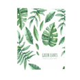 thumbnail image 1 of GUOOL Nappe Rectangulaire Extérieure, 140 cm - 13 Feuilles Vertes, 1 of 8