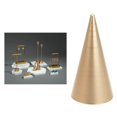thumbnail image 3 of pitrice Gold Jewelry Display Earrings Stand Jewellery Display Rack Creative Stand for Bracelet Stand Creative Gifts 2.5X5cm Cone, 3 of 5