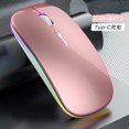 thumbnail image 3 of JilgTeok Wireless Mouse Charging Mute Bluetooth Mouse for Computer Laptop 4G+BT5 Wireless Mouse for Windows MacOS iPad Android Laptop PC Universial, 3 of 3