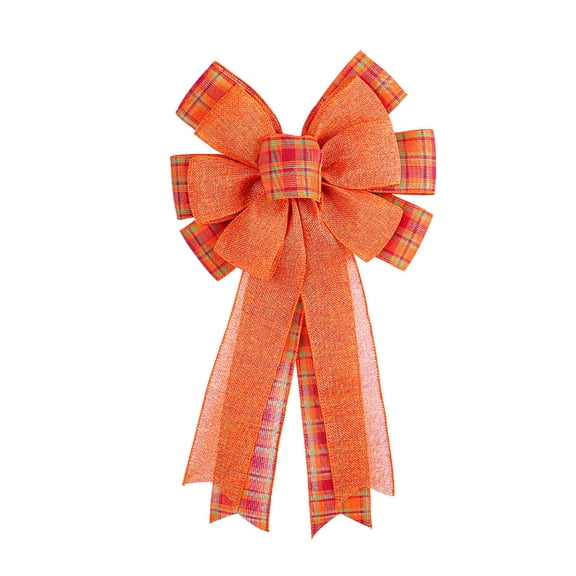 HOARBOEG Nœud Citrouille Fournitures de Fête Fête Décoration Nœud Rayé