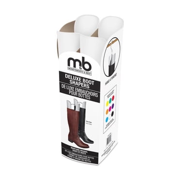 Deluxe Boot Shapers White Snow