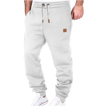 FAIWAD Mens Jogger Pants Casual Trendy Sports Drawstring Sweatpants Outdoor Hiking Trousers with Pockets