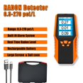 thumbnail image 1 of Handheld Radon Gas Detector Rechargeable Radon Gas Monitor Air Quality Testing Instrument 0.3-270 pci/L ,DM68R, 1 of 9