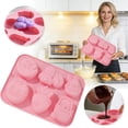 thumbnail image 2 of WMQPNNS Easter Chocolate Egg Rabbit Bunny Shaped Mould for Chocolate Fondant Non Stick Rabbit Baking for DIY Candy Cookies Easter Party, 2 of 6