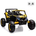 thumbnail image 1 of BeesClover 24V Ride On Car for Kids w/Remote Control, Battery Powered Off-Road UTV, 400W Motors,19" Spacious Seat, 4 Shock Absorbers, 4.5 Mph Max Speed, Music, LED Lights, Electric Car for Big Kids, 1 of 7