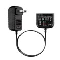 thumbnail image 1 of 20V Lithium Battery Charger LCS1620 for Black Decker LSW120 LSW20 LSW221 SSL20SB, 1 of 5