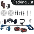 thumbnail image 2 of Susuzi Cordless Electric Weed Wacker, 21 V, Extendable String Trimmer, 2 of 13