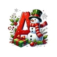 thumbnail image 2 of Matoen12 26 Letters Christmas Tree Decoration Pendant Christmas Tree Ornaments Personalized DIY Christmas Ornaments Christmas Decoration Xmas Tree Hanging Decor Feature, 2 of 4