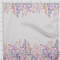 thumbnail image 2 of oneOone Cotton Poplin Fabric Dot & Leaves Panel Print Sewing Fabric BTY 56 Inch Wide, 2 of 3
