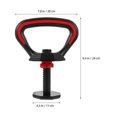 thumbnail image 2 of QUMIIRITY Kettlebell Part Workout Equipment Handle Ergonomic 1Pcs, 2 of 8
