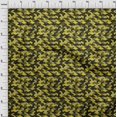 thumbnail image 4 of oneOone Silk Tabby Yellow Fabric Abstracts Sewing Craft Projects Fabric Prints By Yard 42 Inch Wide, 4 of 4