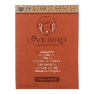 Lovebird - Céréales de cannelle - Affaire 6-7 OZ