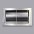 thumbnail image 1 of 8" x 14" Floor Register Vent Cover (VR-109) – Cast Aluminum Modern Linear HVAC Grille with Damper, Powder-Coated Repaintable Finish for Floors, Walls & Ceilings – Prima Decorative Hardware, 1 of 17