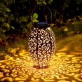 thumbnail image 1 of Jinsinto Solar Lights Outdoor Garden - Led Flower Waterproof Decorative Metal Light For Porch Garden Outdoor Led Solar Powered Fairy Landscape Lights Pathway, 1 of 5