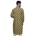 thumbnail image 4 of Atasi Kurta Traditionnel en Rayonne Imprimée à Col Mandarin pour Hommes Chemise Décontractée, 4 of 6