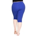 thumbnail image 3 of Stretch Is Comfort Women's Plus Size Knee Length Leggings| Adult X-Large - 7x, 3 of 5