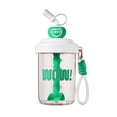 thumbnail image 2 of LSLJS Stirring Cup Student White Collar Coffee Protein Powder Plastic Water Cup Cute Handheld Large Capacity Straw Cup Capacity 580ml, Mixing Cup, 2 of 4