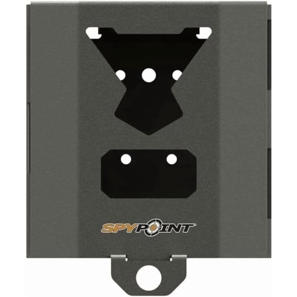 SPYPOINT SB-500S Boîte de Sécurité en Acier SPYPOINT Caméras Cellulaires de Sentier en Acier de Calibre 16, Compatibles avec l'Énergie Solaire, Conviennent aux Caméras Flex-M, Flex G-36 et Flex-S