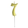 thumbnail image 1 of WIFKLSIIPG Bougie Chiffre d'Anniversaire Forme 3D Bougie d'Anniversaire Décoration Bougie Gâteau d'Anniversaire, 1 of 6
