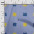 thumbnail image 1 of oneOone Cotton Silk Fabric Small Motif Ikat Print Sewing Fabric BTY 42 Inch Wide, 1 of 4