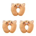 thumbnail image 3 of relayinert Oreillers Portatifs en Forme de U Compacts Confort pour Aventures Cadeau Attentionné Tigre 26*30cm 3Ensemble, 3 of 6