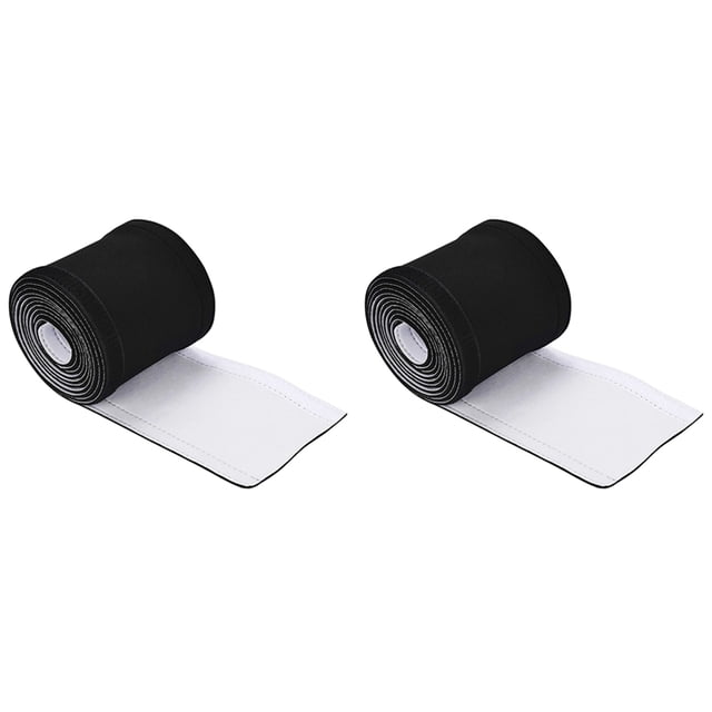 Neoprene Troll Sleeve, Trolling Motor Wires/ Sleeve - Black/White (2Pack),60 Inch