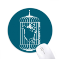 thumbnail image 1 of Tapis de Souris Map Cage Continent Amérique du Nord Confortable pour Jeu Bureau, 1 of 2