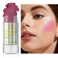 thumbnail image 1 of Mareep Blush Creamy Cheek Color Cheek Tint Cheek RougeThe Brush Cream To Powder Blush Stick 2-in-1 Blush and Lip Makeup Stick Multi Functional Lazy Eye Shadow Powder Blusher, 1 of 4