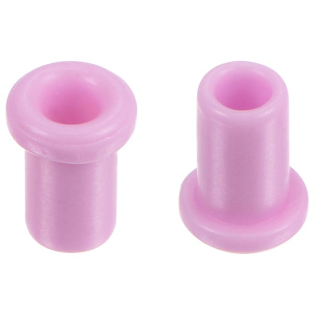 Unique Bargains Take Up Lever Thread Eyelet 2.9mm x 5.1mm x 1.8mm Ceramic Fit for Embroidery Machine, 50 Pack